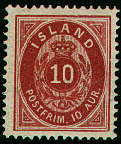 Oval stamps - aur values